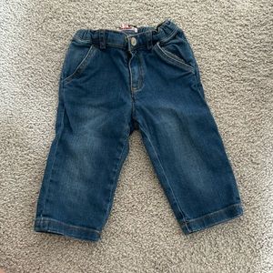 Bonpoint baby denim jeans 12mo blue
